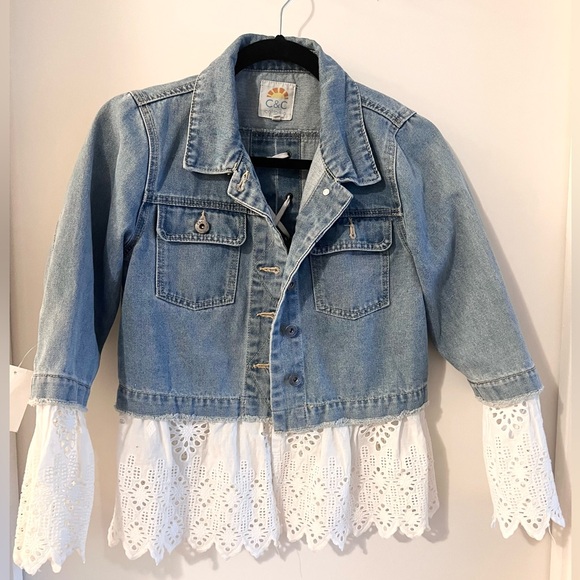 Unique Jean jacket by boutique designer in California. - Picture 3 of 6